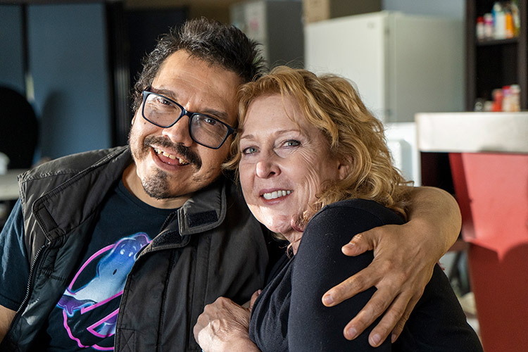 Harvey and Cathy in a Colorado Host Home