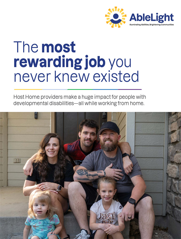 Shared Living Provider E-book Cover: The Most Rewarding Job You Never Knew Existed