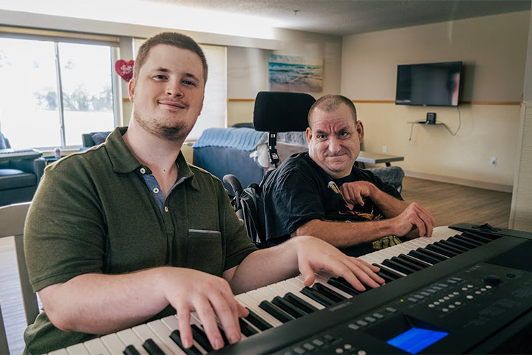 Tyler is an AbleLight DSP with autism