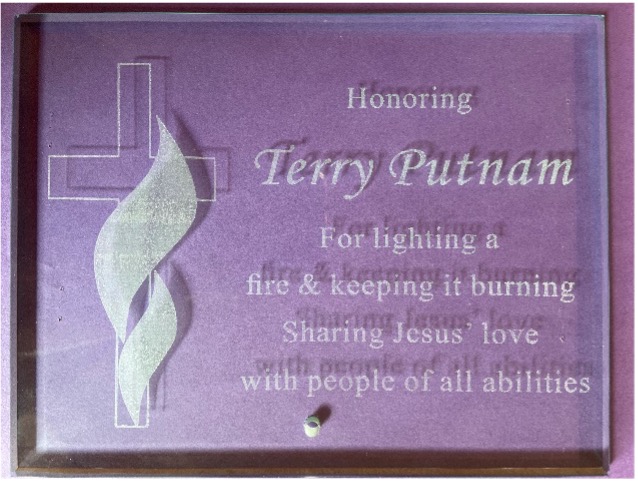 Terry Putnam Plaque
