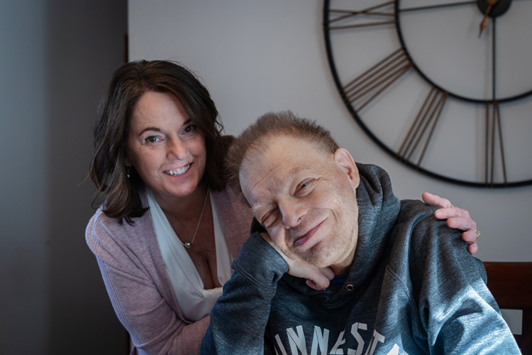 John and Cathy in an AbleLight Congregate Living home