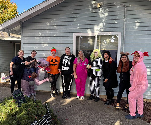 Oregon Congregate Living home celebrates Halloween