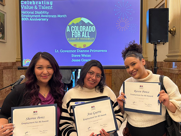 Ana celebrated with 2025 Colorado Employment award