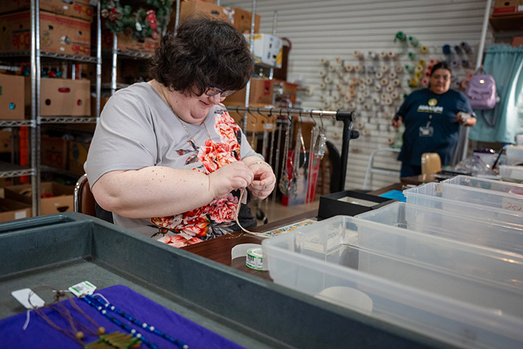 Nicole is an employee at one of AbleLight's Thrift Shops