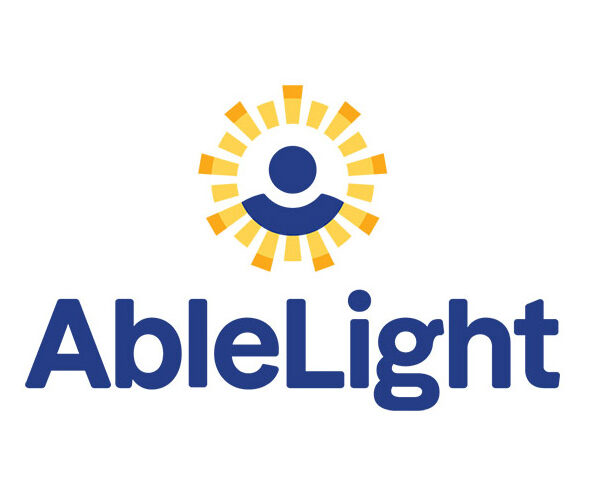 AbleLight logo - white background