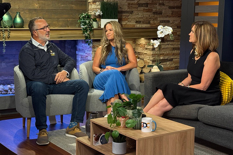 AbleLight's Keith Jones and Andrea Aldinger on Great Day Colorado