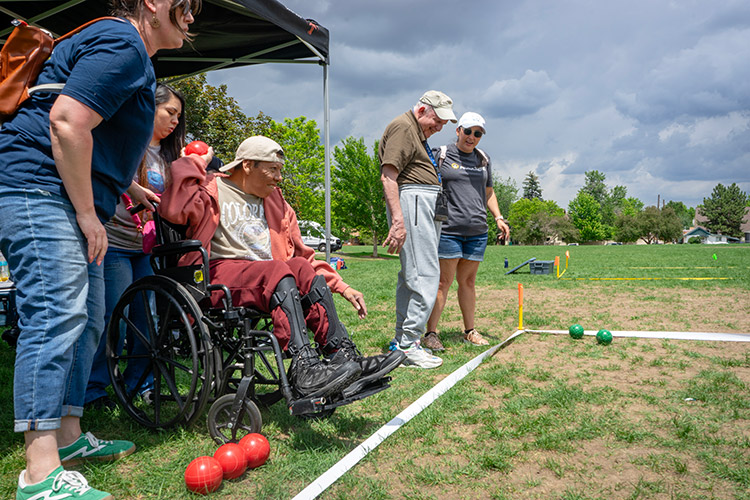 AbleLight Bocce Ball event in Denver, Colorado - 2