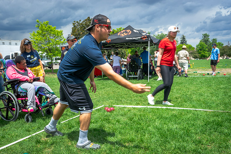 AbleLight Bocce Ball event in Denver, Colorado - 3