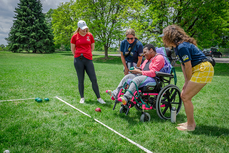 AbleLight Bocce Ball event in Denver, Colorado - 5