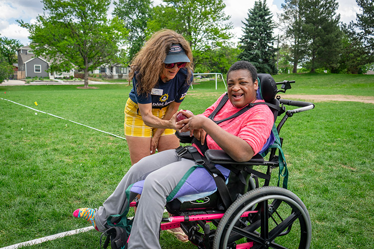 AbleLight Bocce Ball event in Denver, Colorado