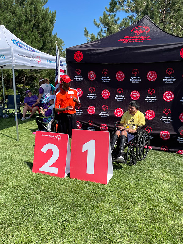 AbleLight's participants in the Denver Special Olympics Bocce competition - 4