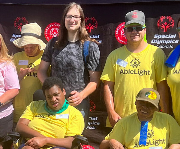 AbleLight's participants in the Denver Special Olympics Bocce competition