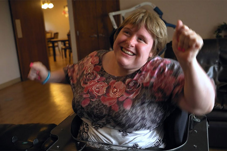 Meet Jenni, a woman with disabilities living in an AbleLight group home